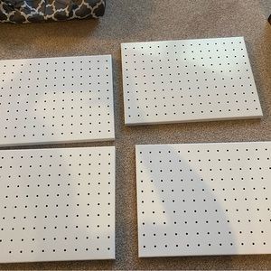 Mini metal pegboards